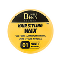 Hair Styling Wax for Men | Strong Hold & Matte Finish by Bumble Bee, 150 ml / 5.07 fl.oz