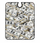 Premium Designer Print Barber Capes with Adjustable Metal Hook Closure