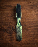 Bumble Bee Camo 2-in-1 Fade Brush & Precision Comb Duo Professional Grooming Tool
