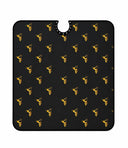 Premium Designer Print Barber Capes with Adjustable Metal Hook Closure