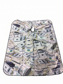 Premium Designer Print Barber Capes with Adjustable Metal Hook Closure