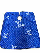 Premium Designer Barber Cape – Adjustable Metal Button Snap Closure