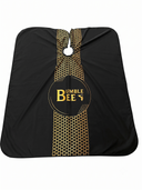 Premium Designer Print Barber Capes with Adjustable Metal Hook Closure