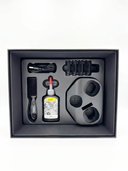 HTC All-in-One Men's Grooming Set – Multi-Head Cordless Barber Clipper, Trimmer & Shaver with Charging Dock
