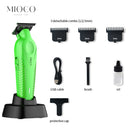 MIOCO M9615 Cordless Precision Hair Trimmer with Charging Dock – 9000 RPM