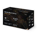 Bumble Bee Nitrile Gloves – Professional Barber Gloves (100 Count, Black, Green, Orange)