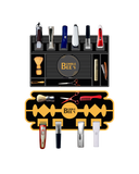Magnetic Barber Tool Mat – Anti-Slip Counter Organizer for Clippers & Blades | Bumble Bee